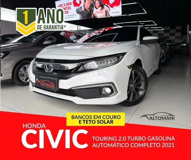 Carro Honda Civic 2021 Touring 1.5 Turbo CVT