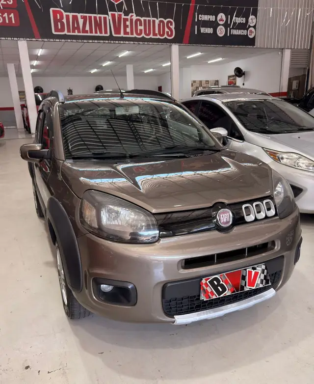 Carro Fiat Uno 2015 Way 1.0 8V (Flex) 4p