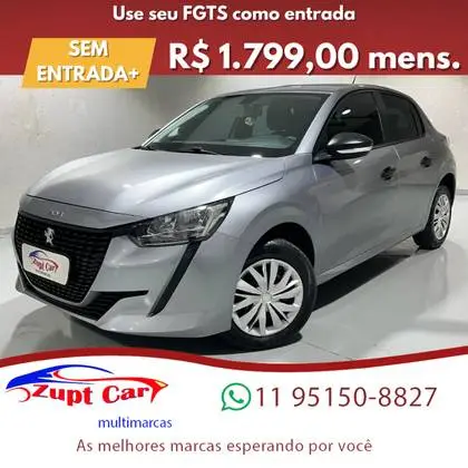 Carro Peugeot 208 2024 Like 1.0