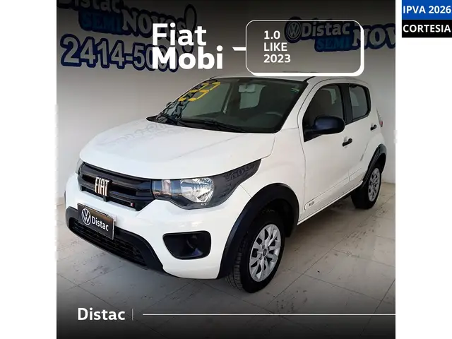 Carro Fiat Mobi 2023 Like 1.0 (Flex)