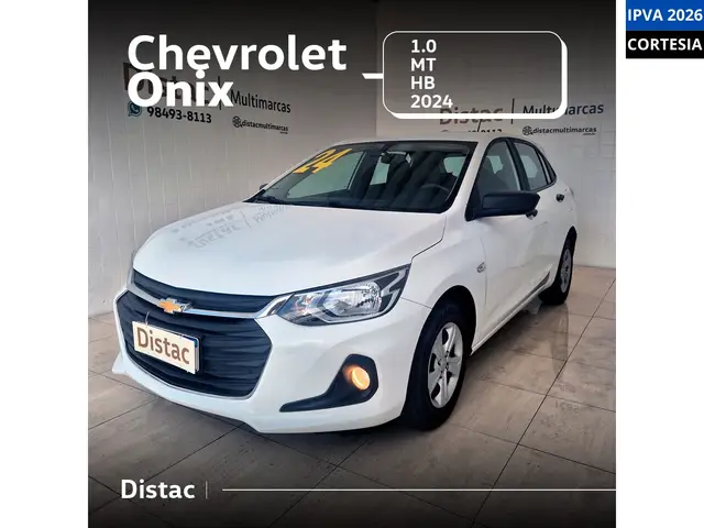 Carro Chevrolet Onix 2024 1.0