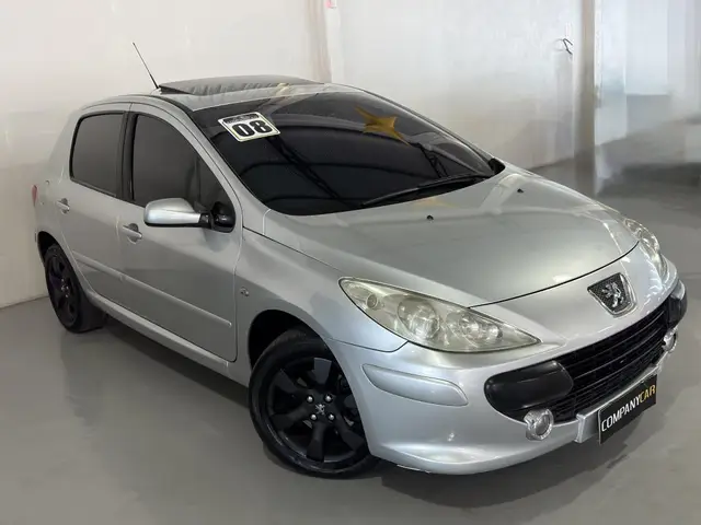 Carro Peugeot 307 2008 Hatch. Feline 2.0 16V (aut)