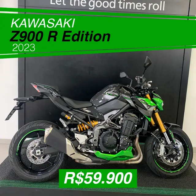 Moto Kawasaki Z 900 2023 R Edition