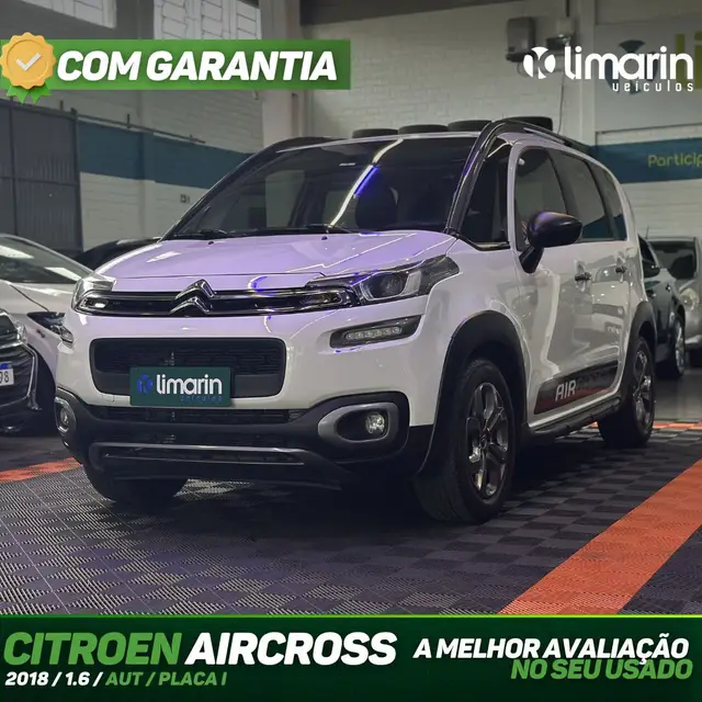 Carro Citroën Aircross 2018 1.6 16V Shine (Flex) (Aut)