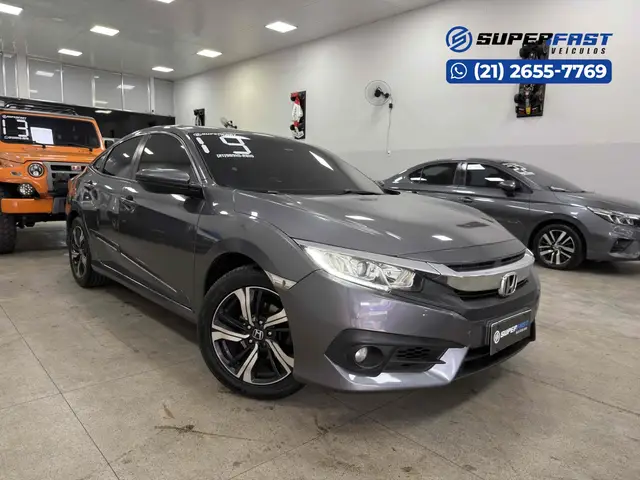 Carro Honda Civic 2019 EX 2.0 i-VTEC CVT
