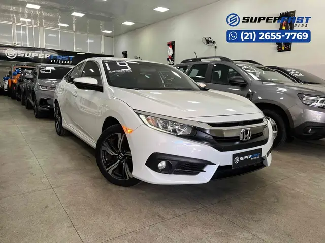 Carro Honda Civic 2019 EX 2.0 i-VTEC CVT