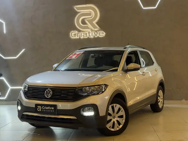 Carro Volkswagen T-Cross 2021 1.0 200 TSI Sense (Aut) (Flex)