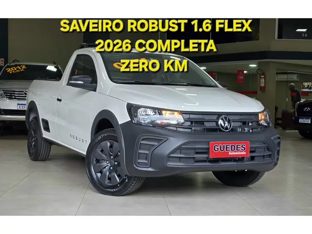 Carro Volkswagen Saveiro 2026 Robust Total Flex CS