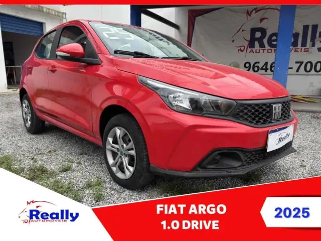 Carro Fiat Argo 2025 Drive 1.0