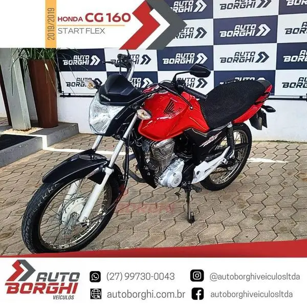 Moto Honda CG 160 2019 Start