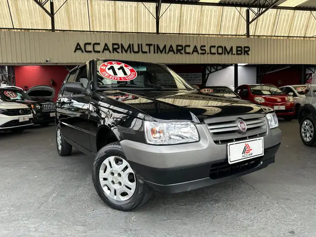 Carro Fiat Uno Mille 2011 Fire Economy 1.0 (Flex) 2p