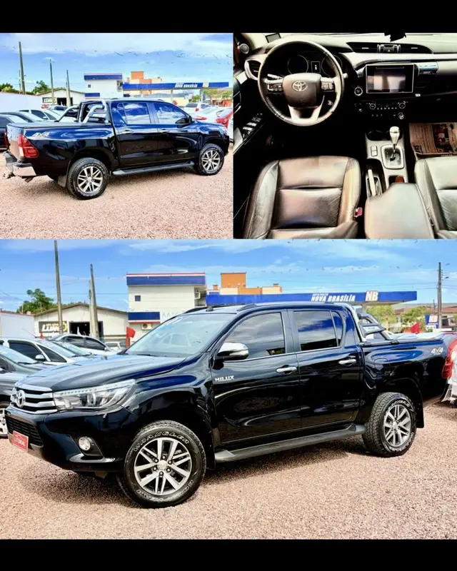 Carro Toyota Hilux Cabine Dupla 2017 Hilux 2.8 TDI SRX CD 4x4 (Aut)