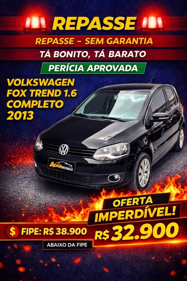 Carro Volkswagen Fox 2013 1.6 VHT (Flex)