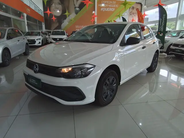 Carro Volkswagen Polo 2025 Track 1.0 Flex 12V 5p