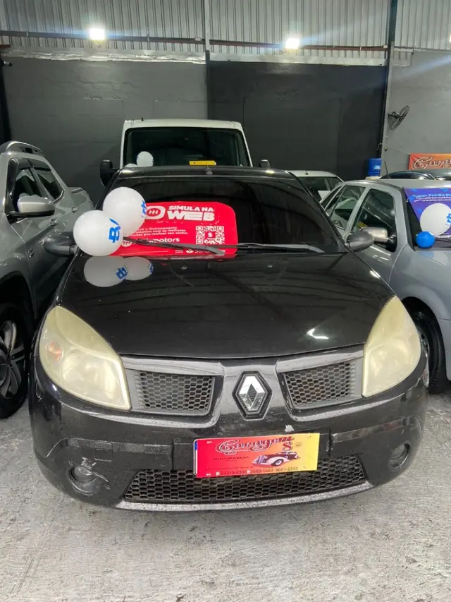 Carro Renault Sandero 2009 Expression 1.6 8V (flex)
