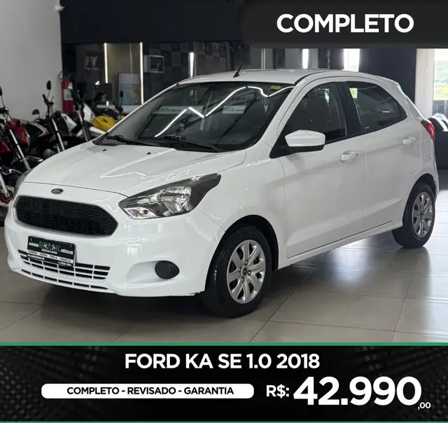 Carro Ford Ka 2018 1.0 SE (Flex)
