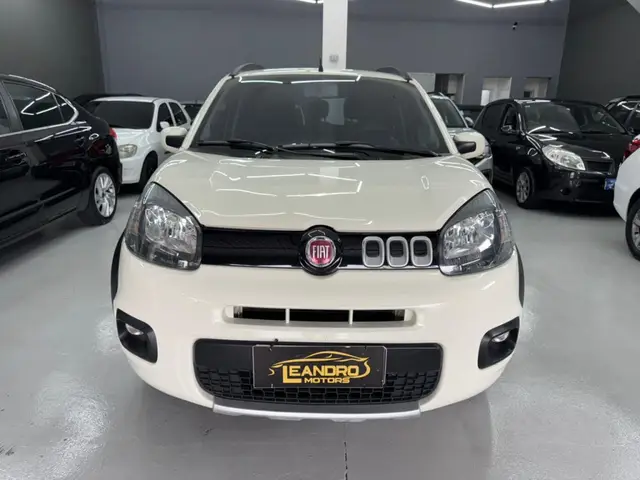 Carro Fiat Uno 2015 Way 1.4 8V Dualogic (Flex)