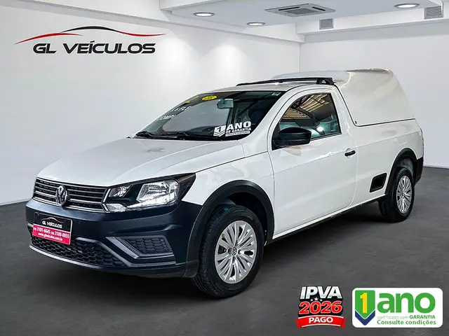 Carro Volkswagen Saveiro 2022 Robust 1.6 MSI CS (Flex)