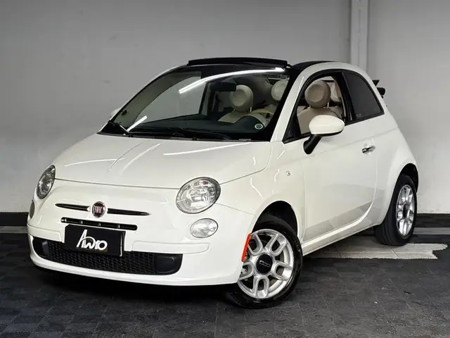 Carro Fiat 500 2014 Cabrio Dualogic 1.4 Evo (Flex)