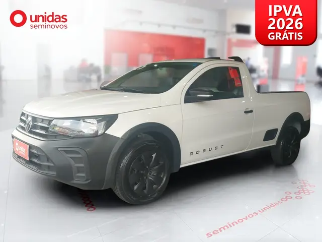 Carro Volkswagen Saveiro 2025 Robust Total Flex 16V