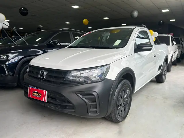 Carro Volkswagen Saveiro 2024 Robust CS 1.6