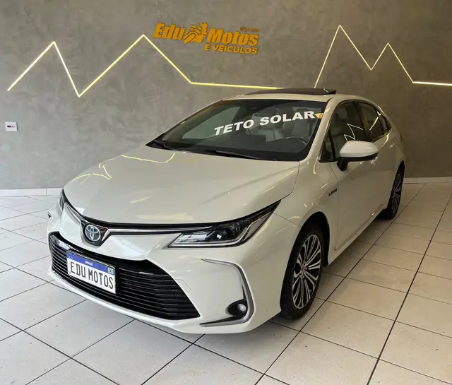 Carro Toyota Corolla 2020 1.8  HYBRID FLEX ALTIS PREMIUM CVT