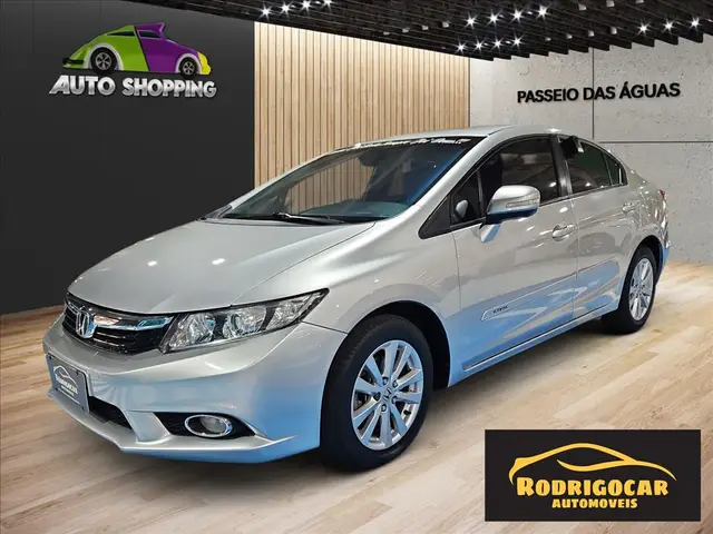 Carro Honda Civic 2014 New  LXS 1.8 16V i-VTEC (Aut) (Flex)