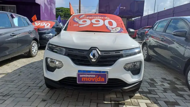 Carro Renault Kwid 2024 Zen 1.0 12v SCe (Flex)