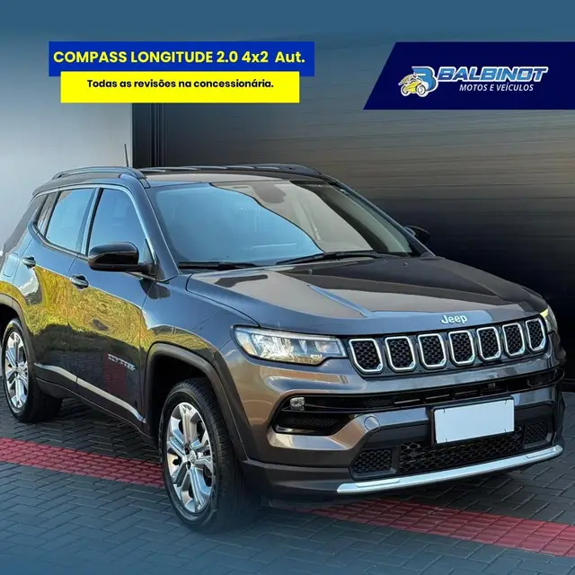 Carro Jeep Compass 2022 Longitude 2.0 TD350 4x4 (Aut)