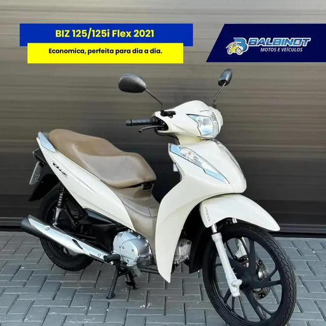 Moto Honda Biz 125 2021 ES