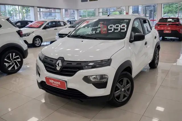 Carro Renault Kwid 2025 Zen 1.0 12v SCe (Flex)