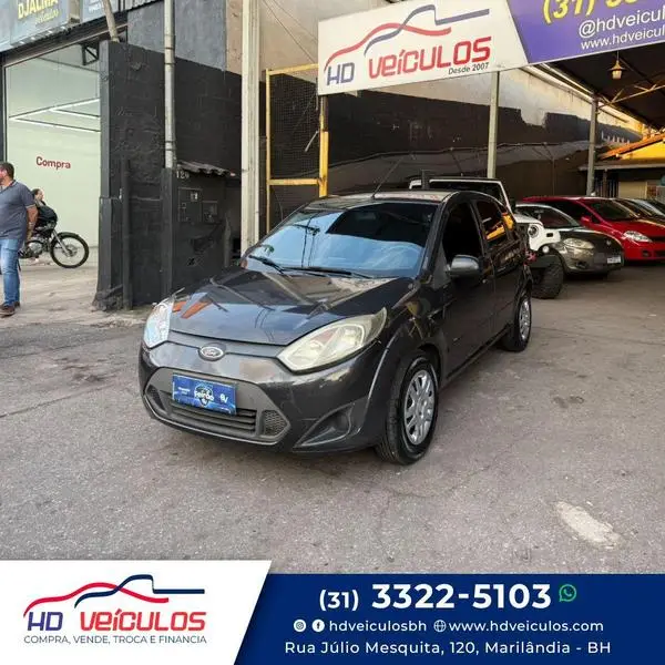 Carro Ford Fiesta Hatch 2014 SE 1.0 RoCam (Flex)