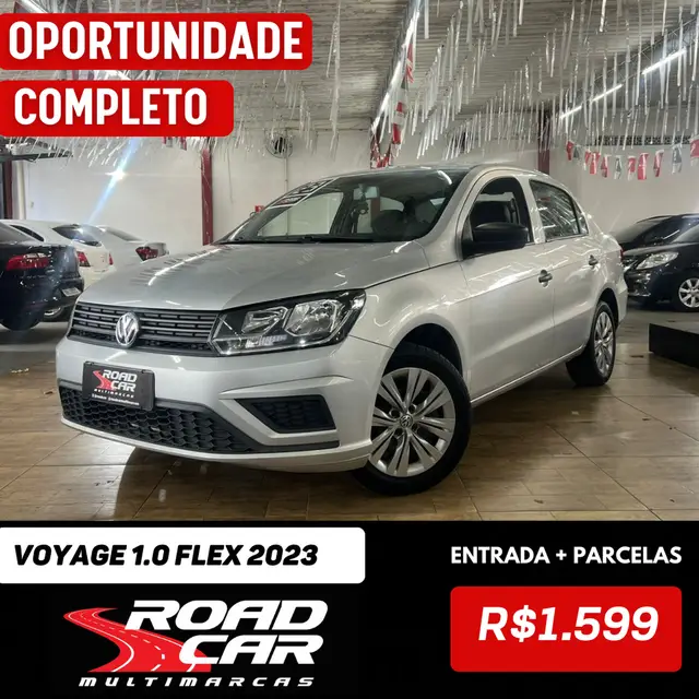 Carro Volkswagen Voyage 2023 1.0 MPI (Flex)