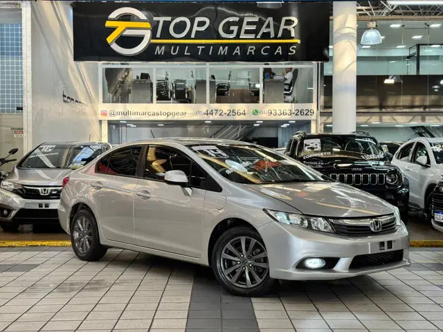 Carro Honda Civic 2014 New  LXS 1.8 16V i-VTEC (Aut) (Flex)