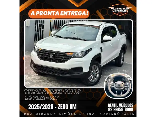 Carro Fiat Strada 2026 Freedom CD 1.3