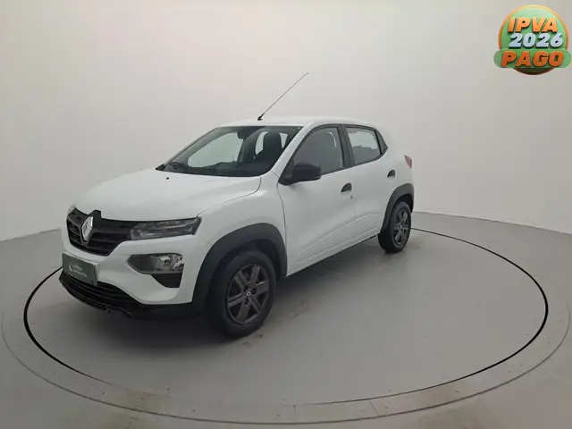 Carro Renault Kwid 2025 Zen 1.0 12v SCe (Flex)