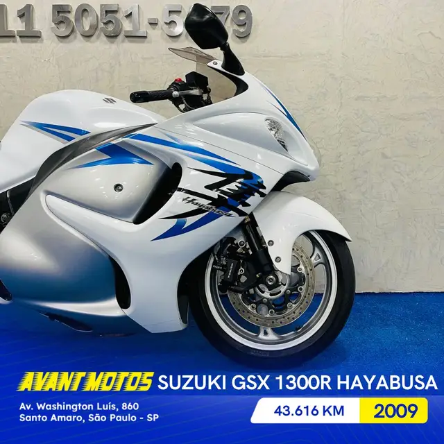 Moto Suzuki Hayabusa 2009 Gsx R 1300 ()