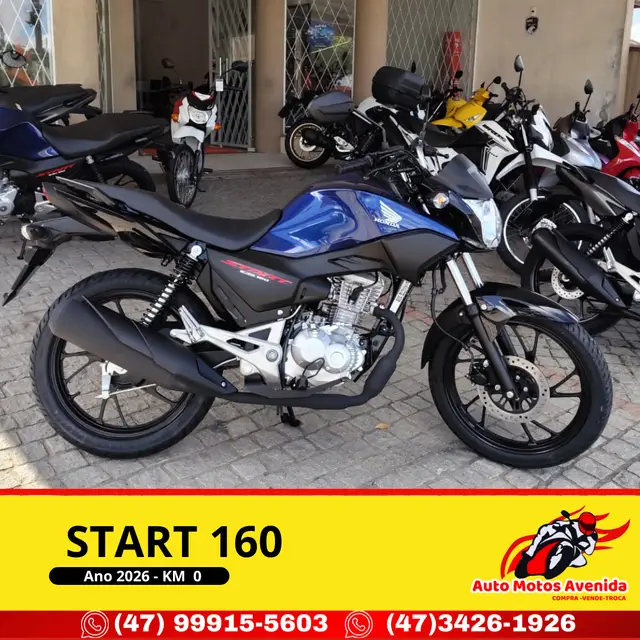 Moto Honda CG 160 2026 Start