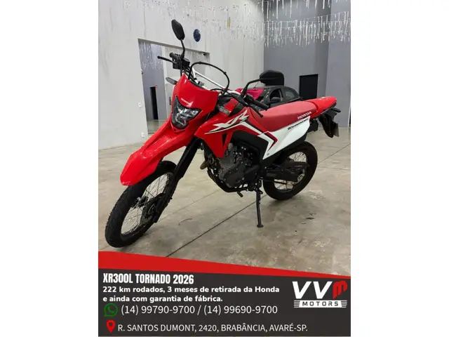 Moto Honda XR 300L 2026 Tornado