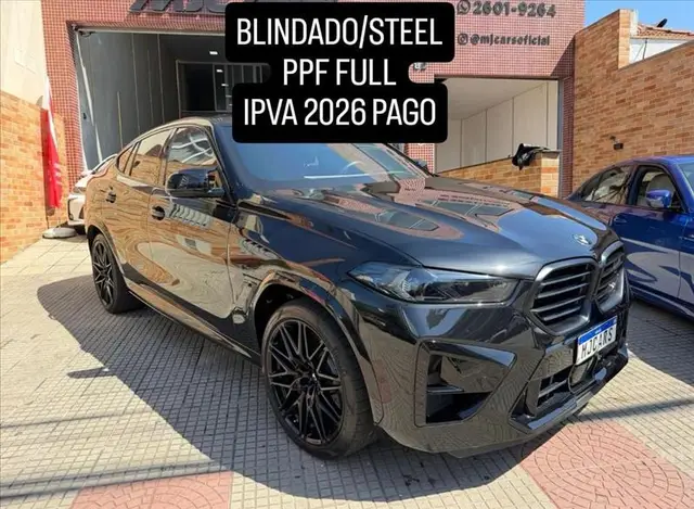 Carro BMW X6 2024 M Competition 4.4 Turbo (Aut.) (Híb.)