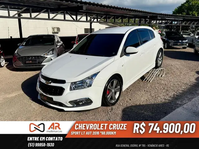 Carro Chevrolet Cruze Sport6 2016 LT 1.8 16V Ecotec (Flex)