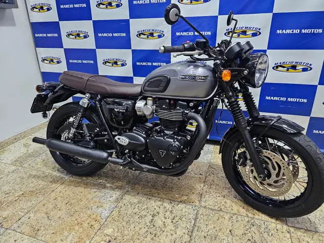 Moto Triumph Bonneville T120 2024 Black