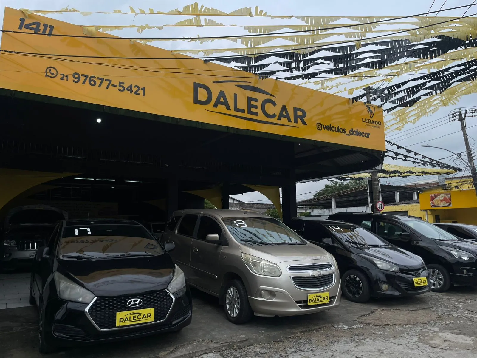 Fachada da loja DALECAR COMERCIO DE VEICULOS LTDA - Rio de Janeiro - RJ