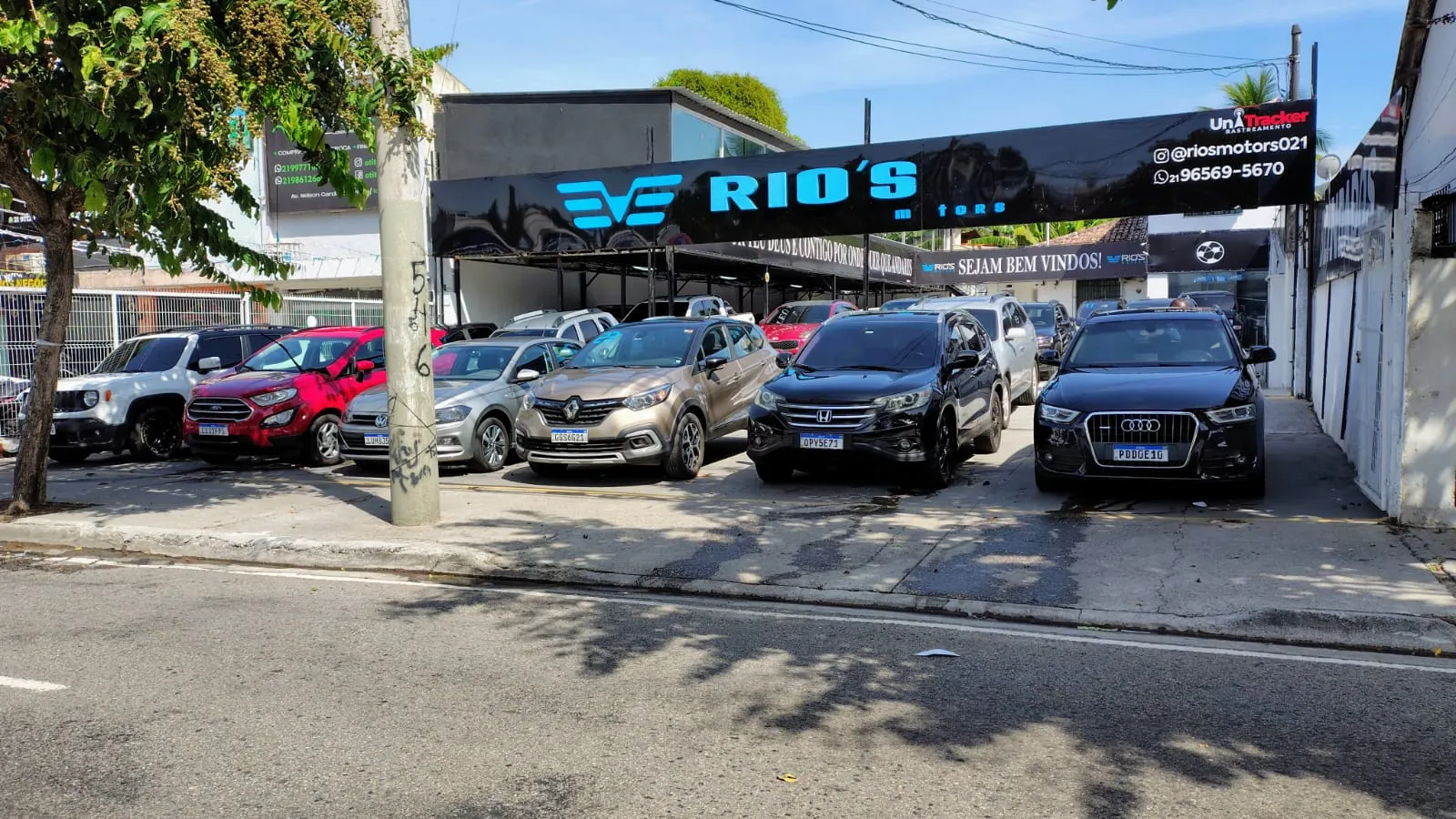 Fachada da loja rio motors - Rio de Janeiro - RJ