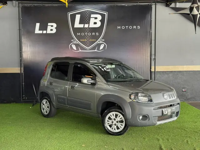 Carro Fiat Uno 2012 Way 1.0 8V (Flex) 4p