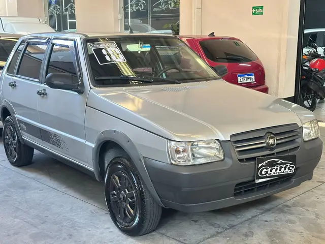 Carro Fiat Uno Mille 2010 Mille Celeb. WAY ECON. 1.0 F.Flex 4p