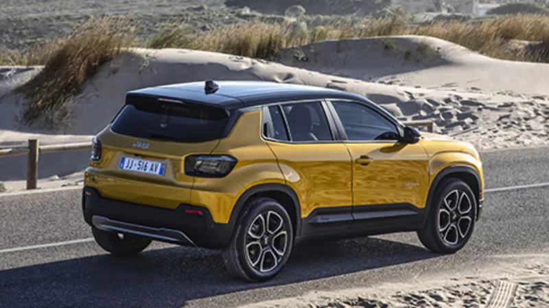 Jeep Avenger terá o porta-malas maior do que o Renegade?