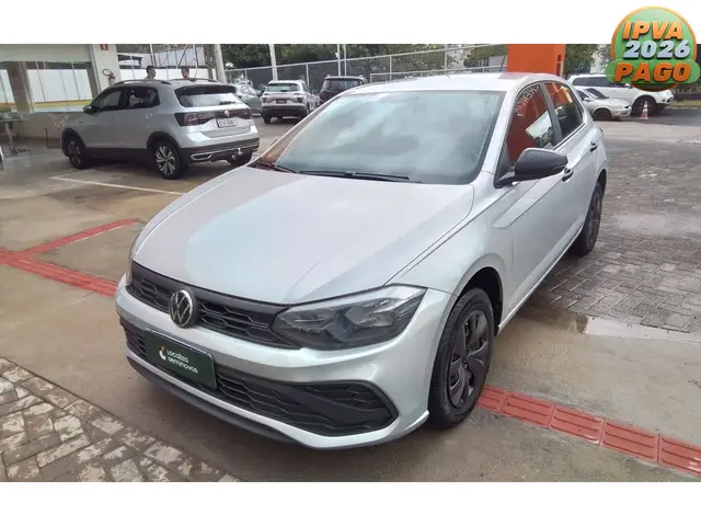 Carro Volkswagen Polo 2025 Track 1.0 Flex 12V 5p