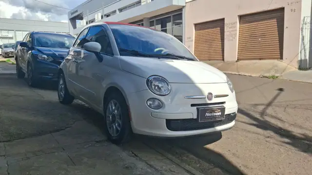 Carro Fiat 500 2014 Cabrio Dualogic 1.4 Evo (Flex)