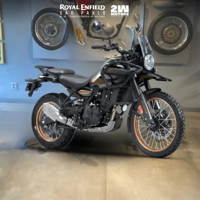 Moto Royal Enfield Himalayan 2026 450 Hanle Black